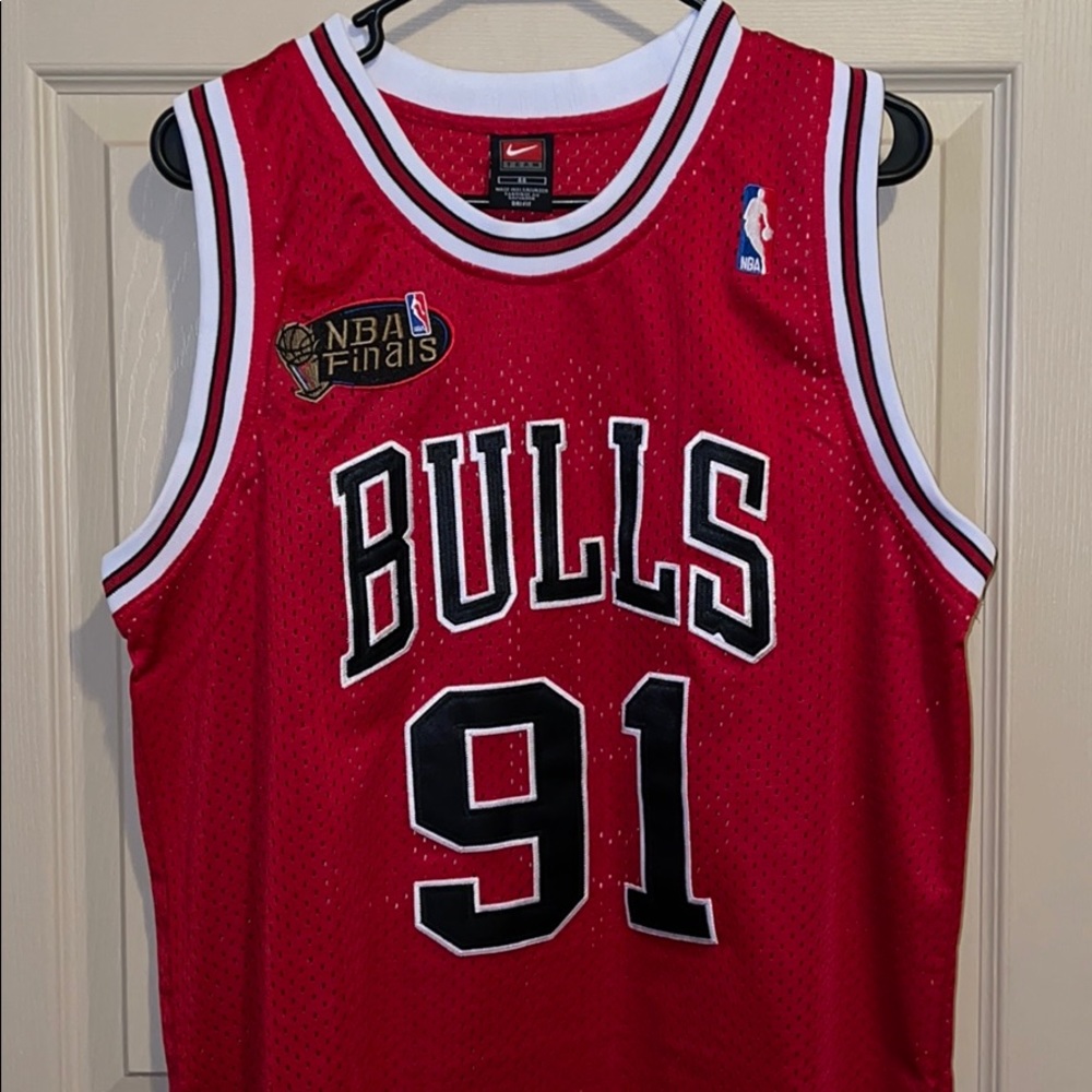 Dennis Rodman finals jersey